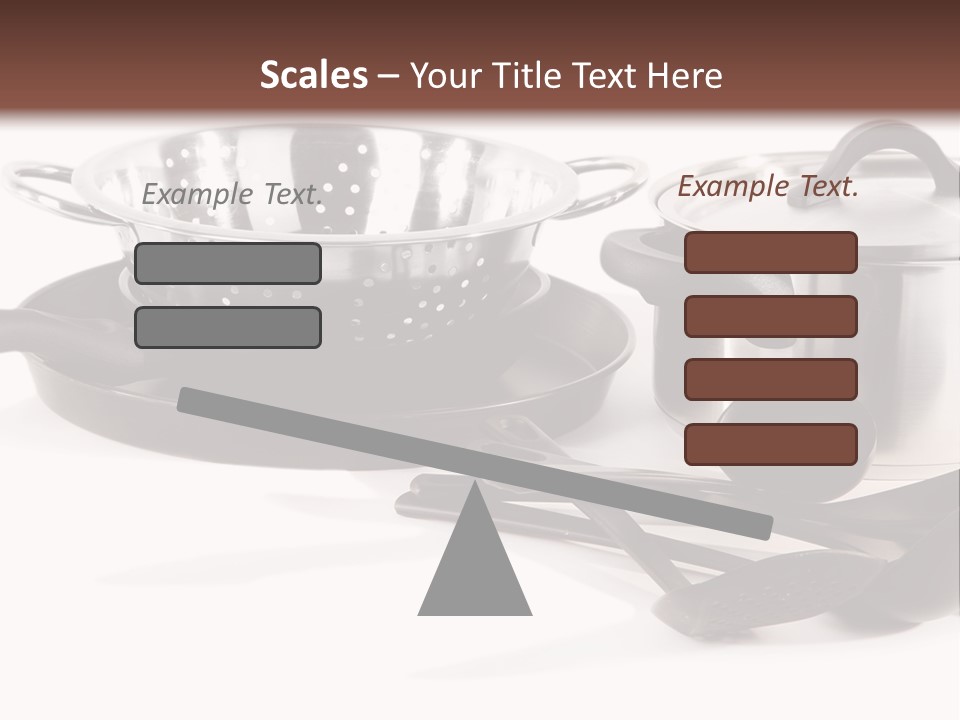 Lid Black Cooking PowerPoint Template