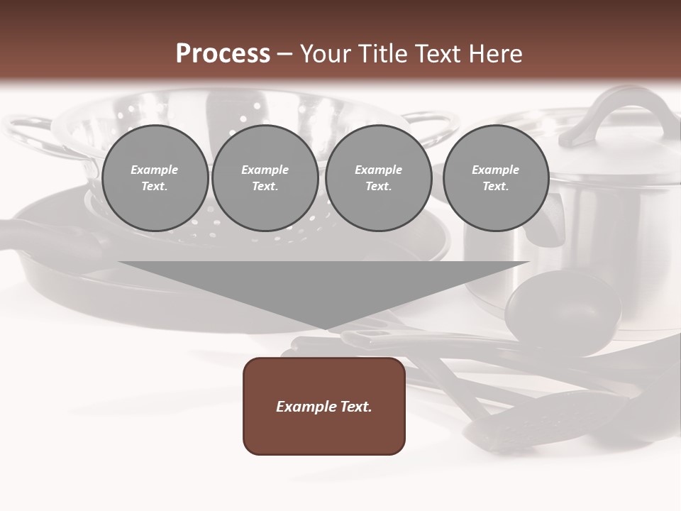 Lid Black Cooking PowerPoint Template