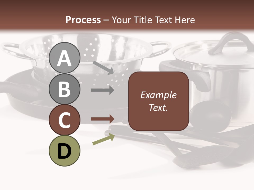 Lid Black Cooking PowerPoint Template