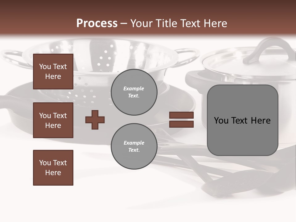 Lid Black Cooking PowerPoint Template