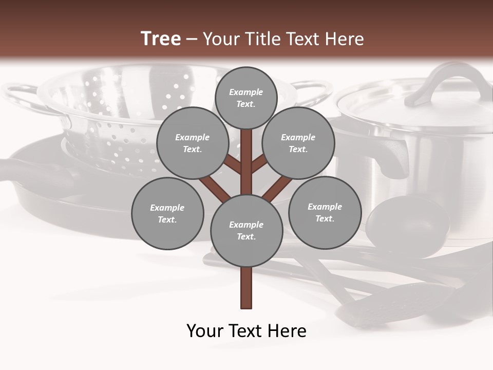 Lid Black Cooking PowerPoint Template