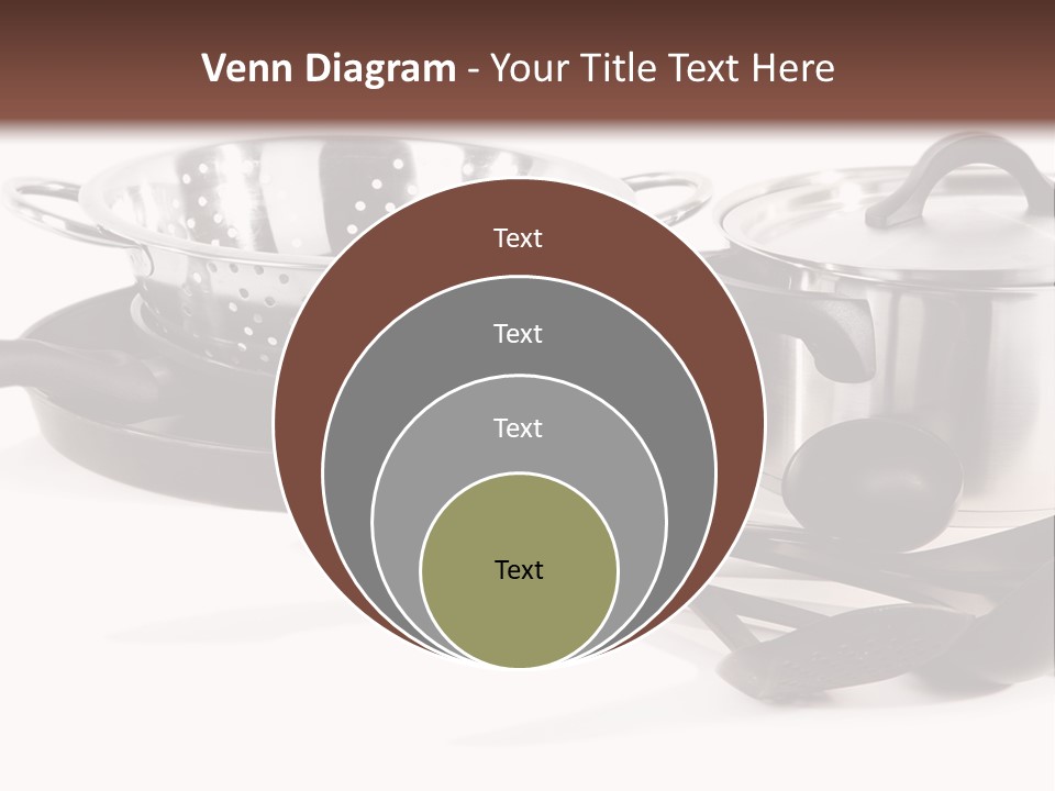 Lid Black Cooking PowerPoint Template