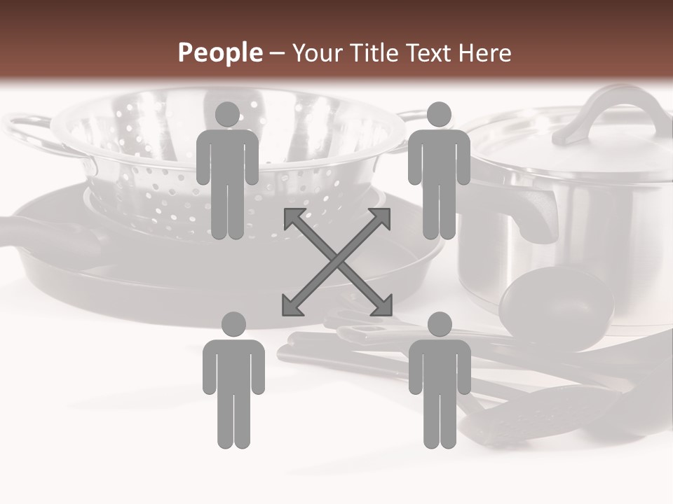 Lid Black Cooking PowerPoint Template