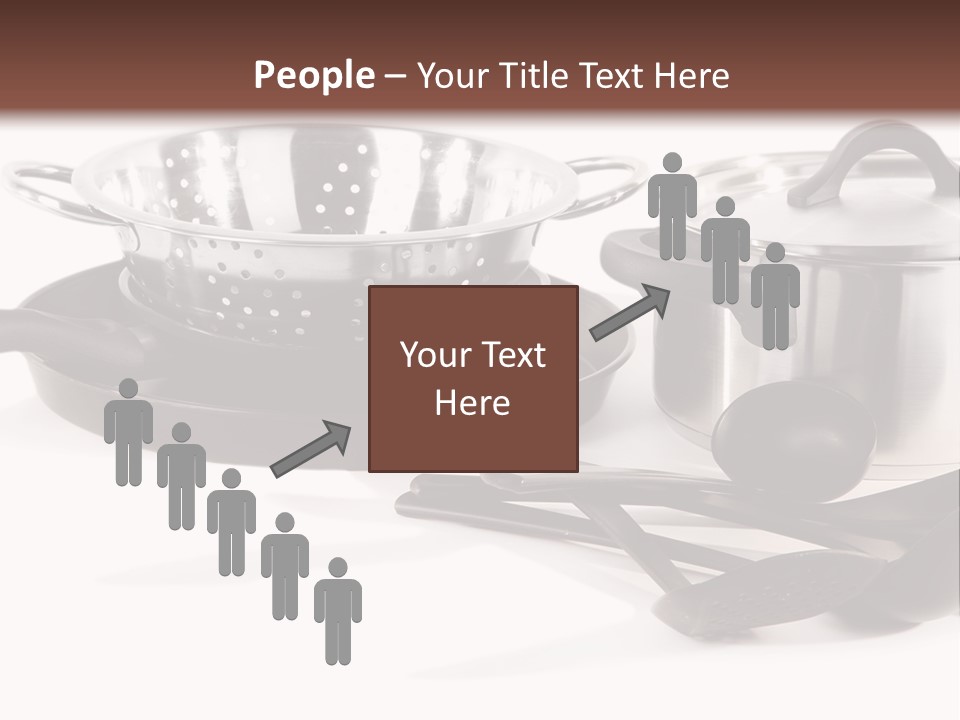 Lid Black Cooking PowerPoint Template