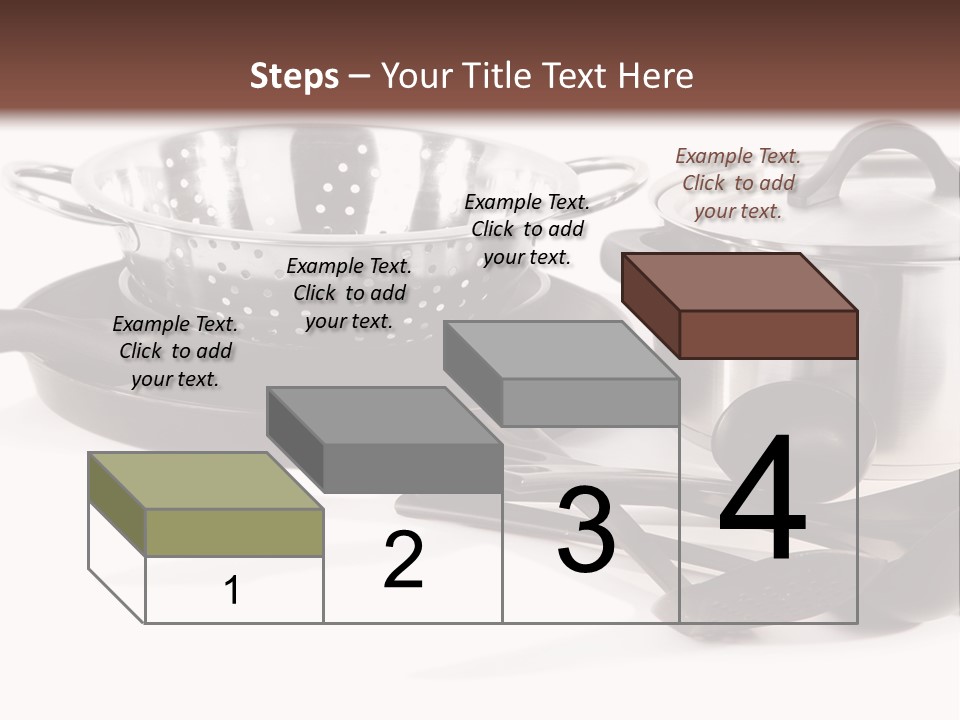 Lid Black Cooking PowerPoint Template