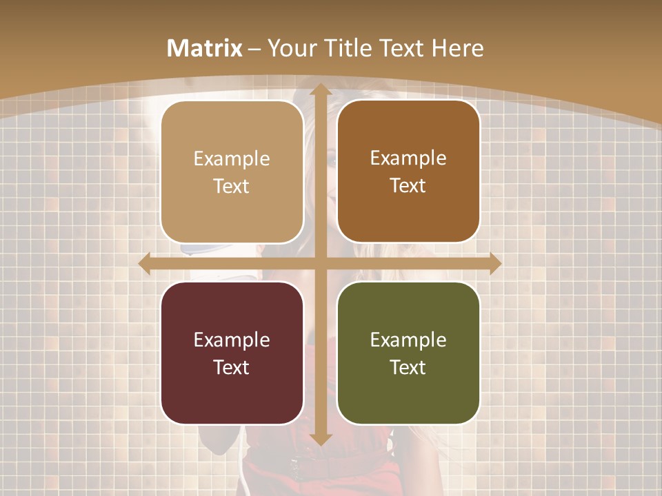 Equipment Woman Finished PowerPoint Template