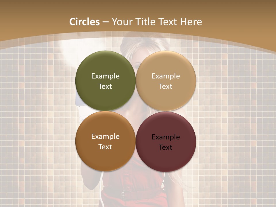 Equipment Woman Finished PowerPoint Template