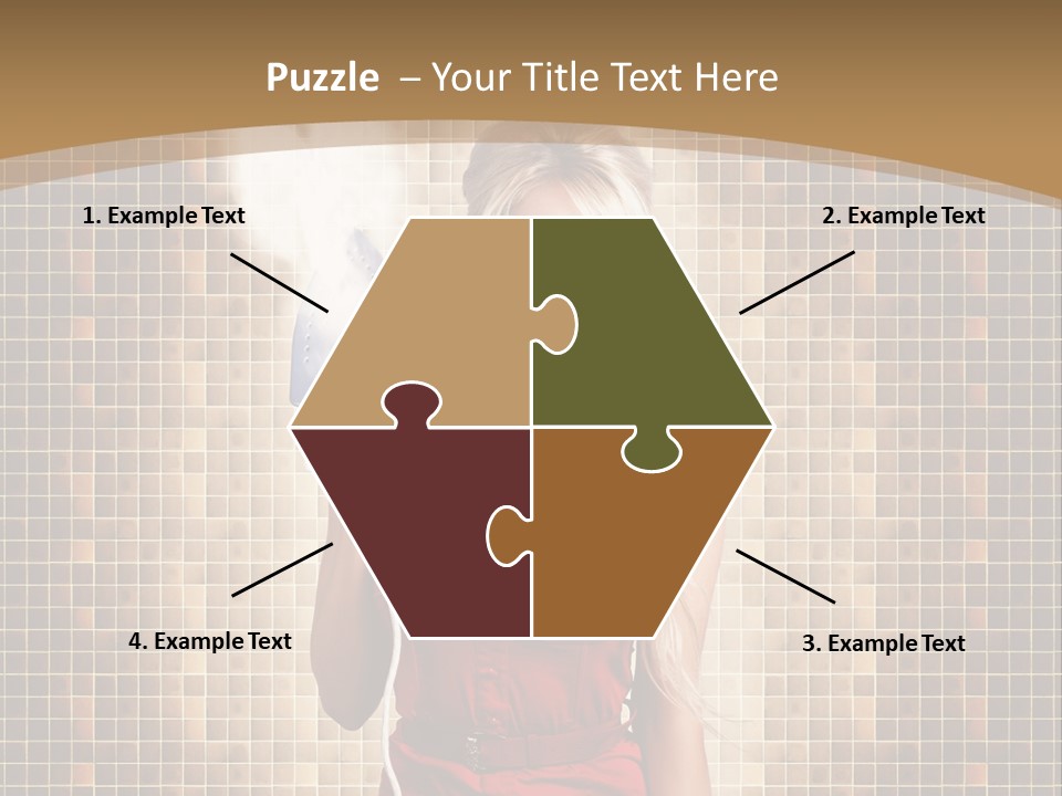 Equipment Woman Finished PowerPoint Template