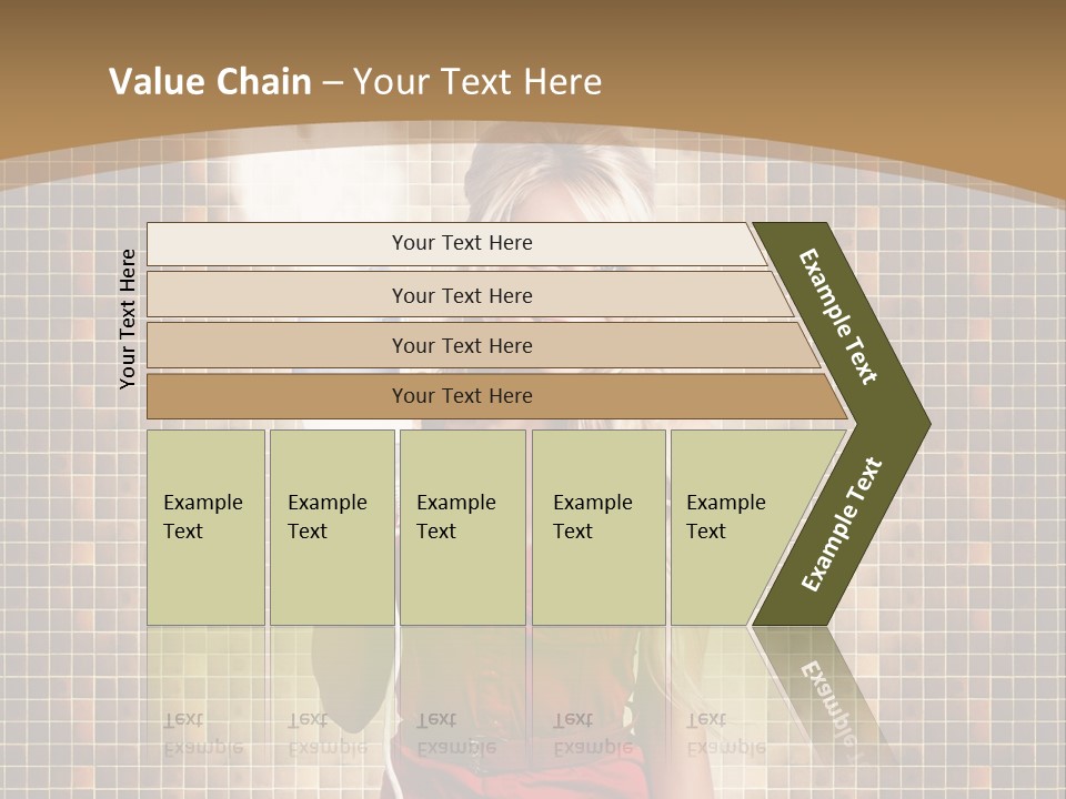 Equipment Woman Finished PowerPoint Template