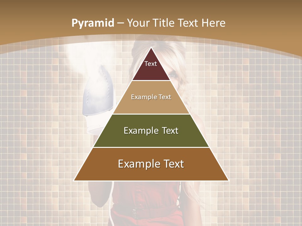 Equipment Woman Finished PowerPoint Template