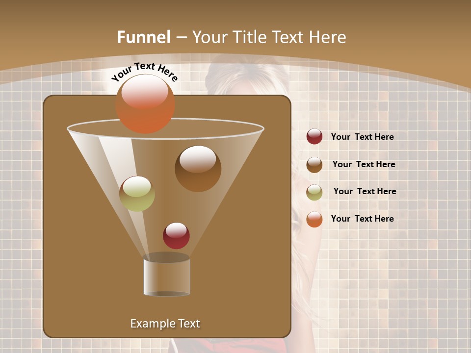 Equipment Woman Finished PowerPoint Template
