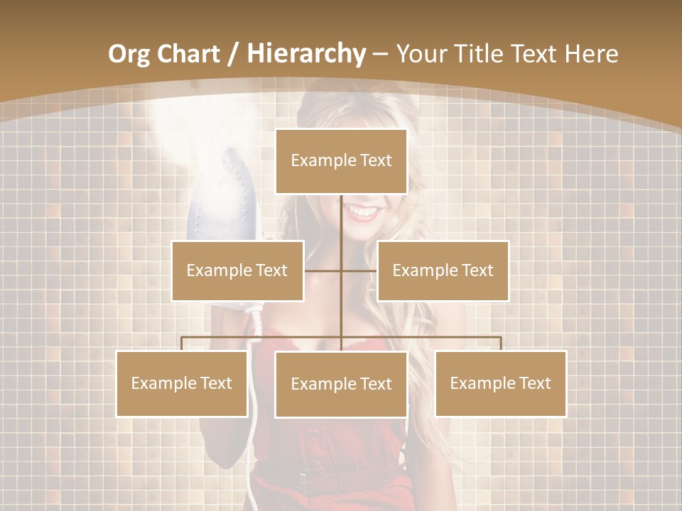 Equipment Woman Finished PowerPoint Template