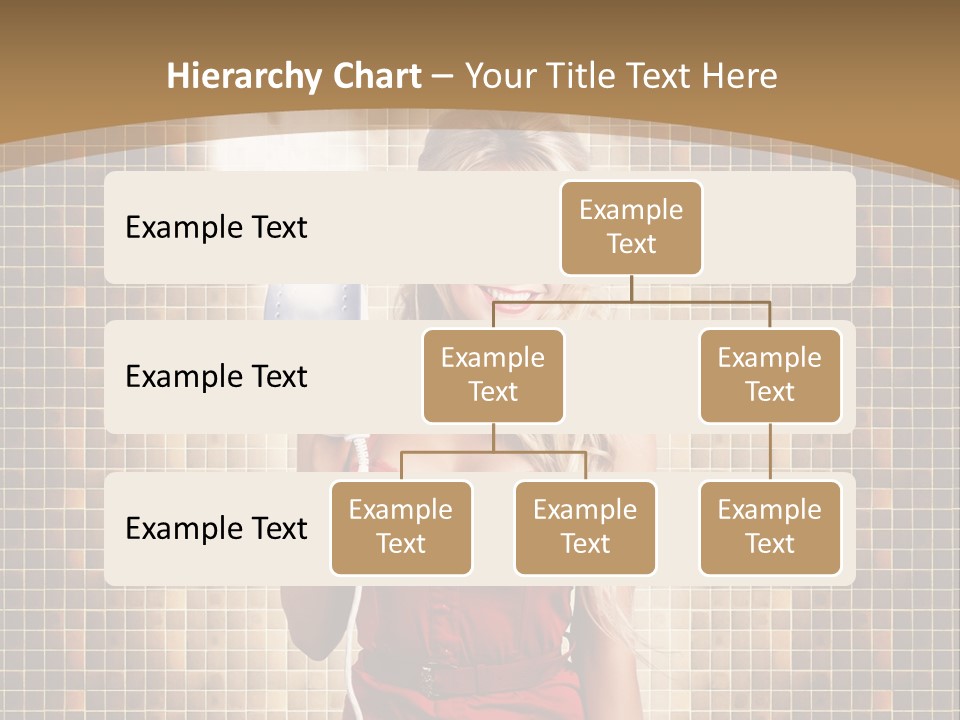 Equipment Woman Finished PowerPoint Template