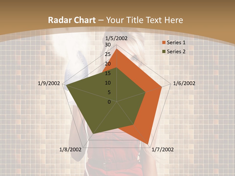 Equipment Woman Finished PowerPoint Template