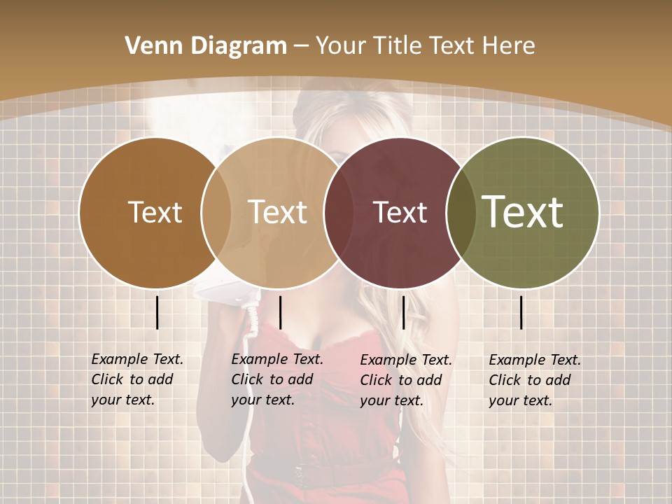 Equipment Woman Finished PowerPoint Template