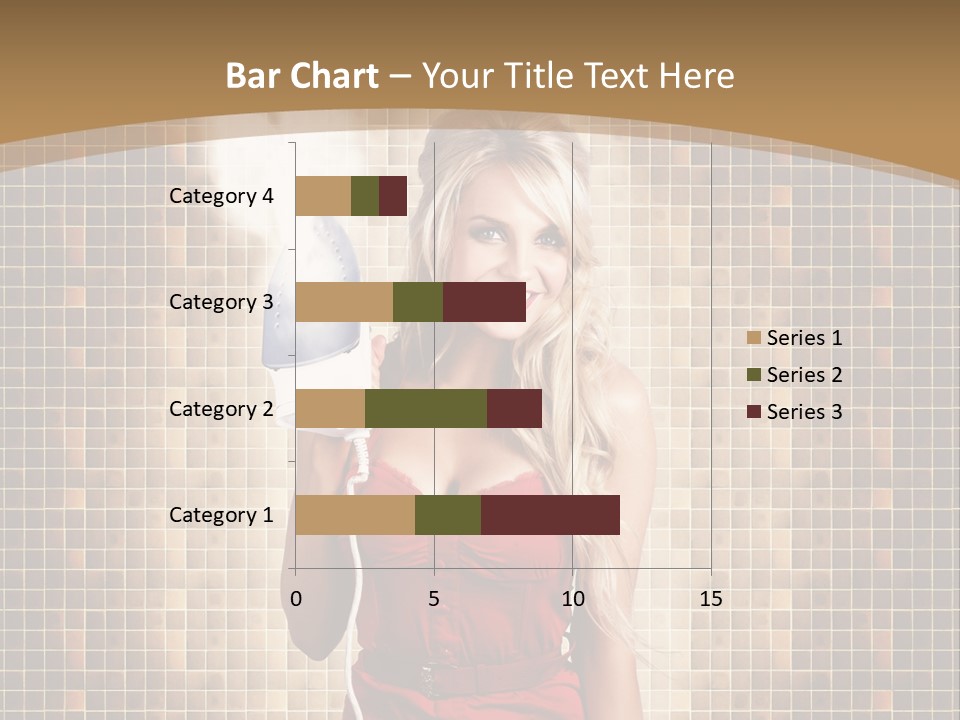 Equipment Woman Finished PowerPoint Template