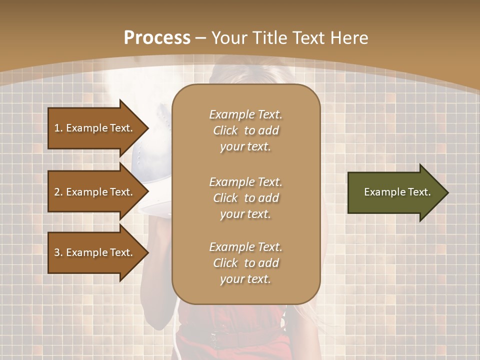 Equipment Woman Finished PowerPoint Template