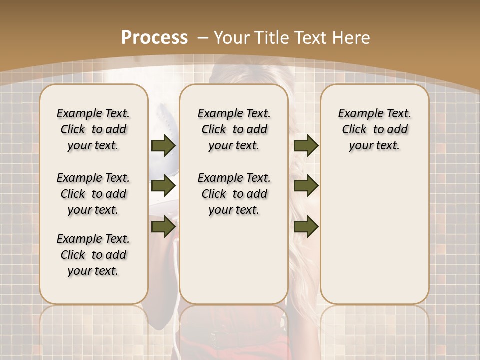 Equipment Woman Finished PowerPoint Template