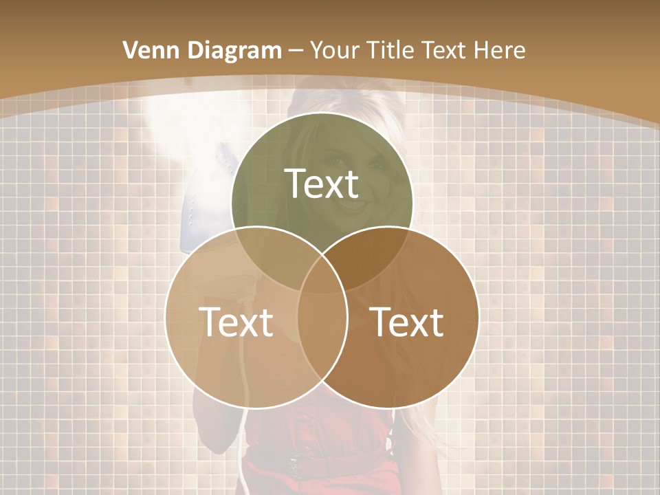 Equipment Woman Finished PowerPoint Template