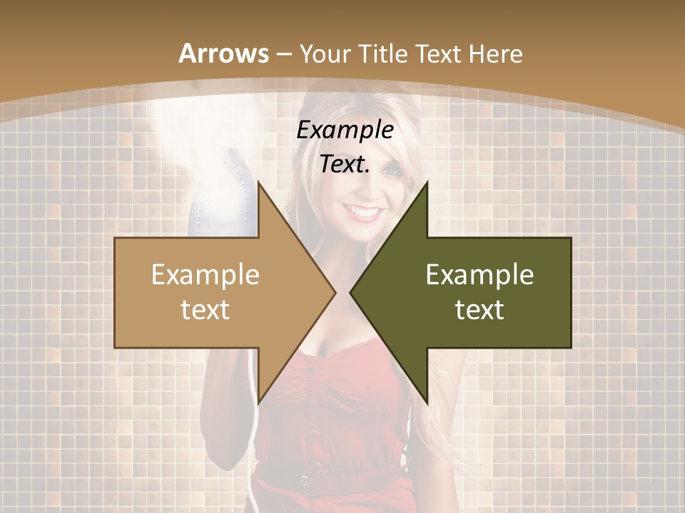 Equipment Woman Finished PowerPoint Template