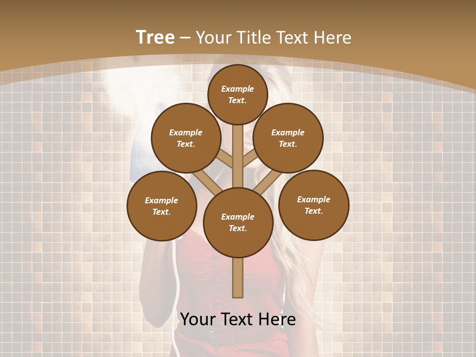 Equipment Woman Finished PowerPoint Template