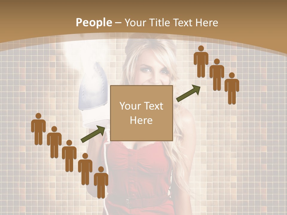 Equipment Woman Finished PowerPoint Template