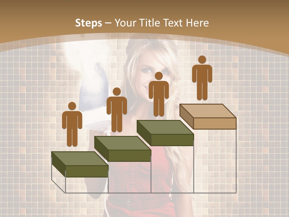 Equipment Woman Finished PowerPoint Template