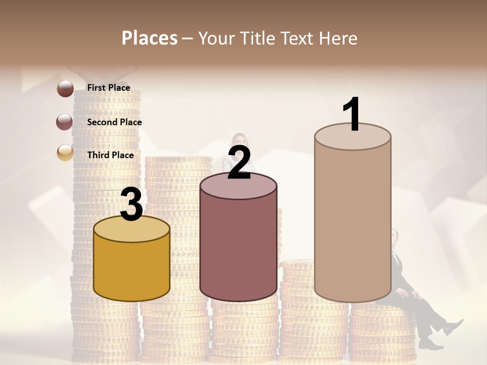 Finance Golden Young PowerPoint Template