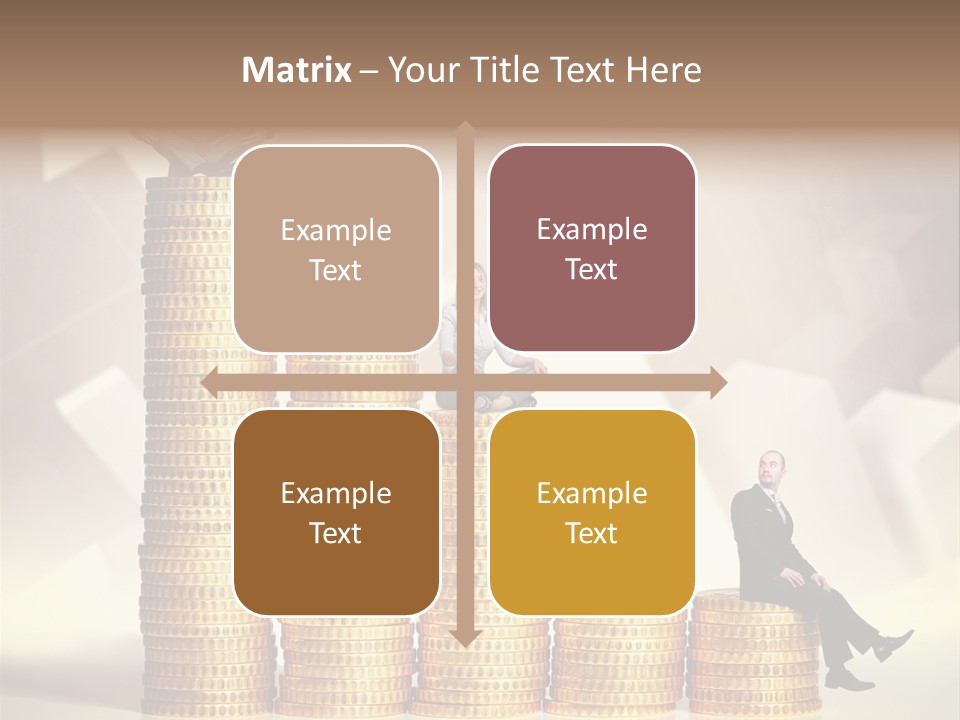 Finance Golden Young PowerPoint Template