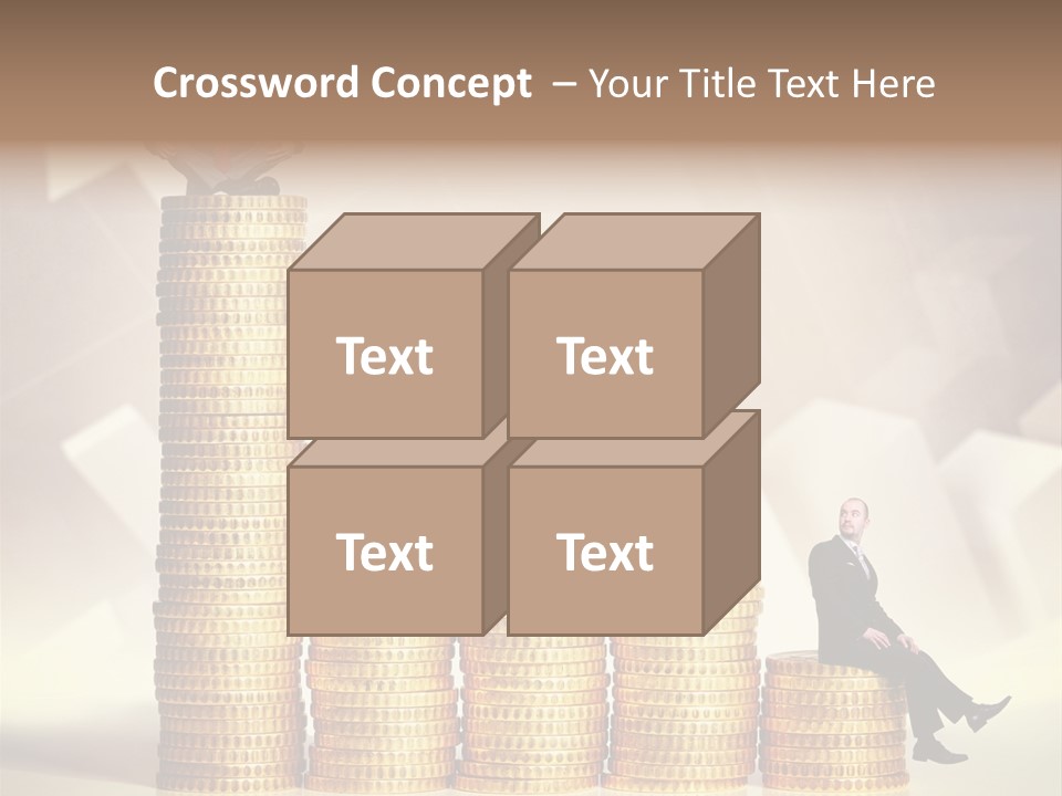 Finance Golden Young PowerPoint Template