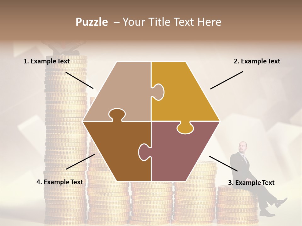 Finance Golden Young PowerPoint Template