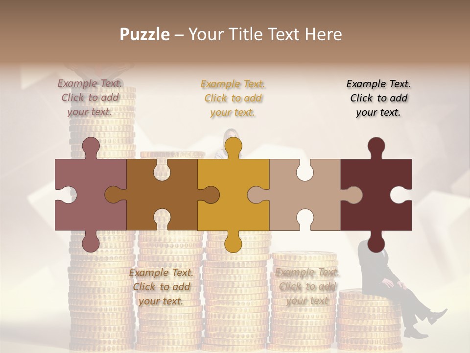 Finance Golden Young PowerPoint Template