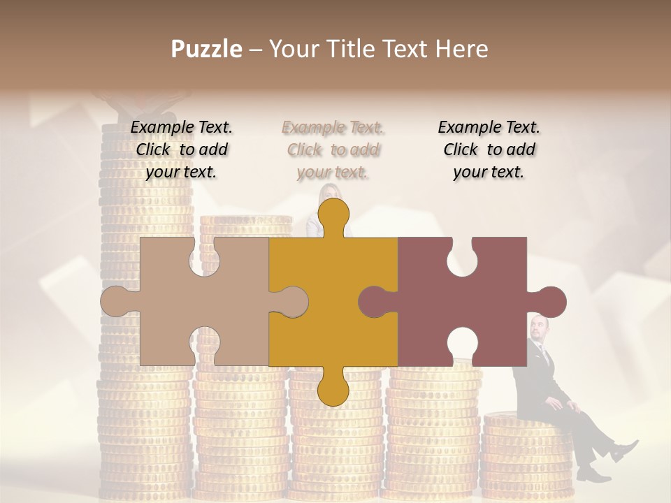 Finance Golden Young PowerPoint Template