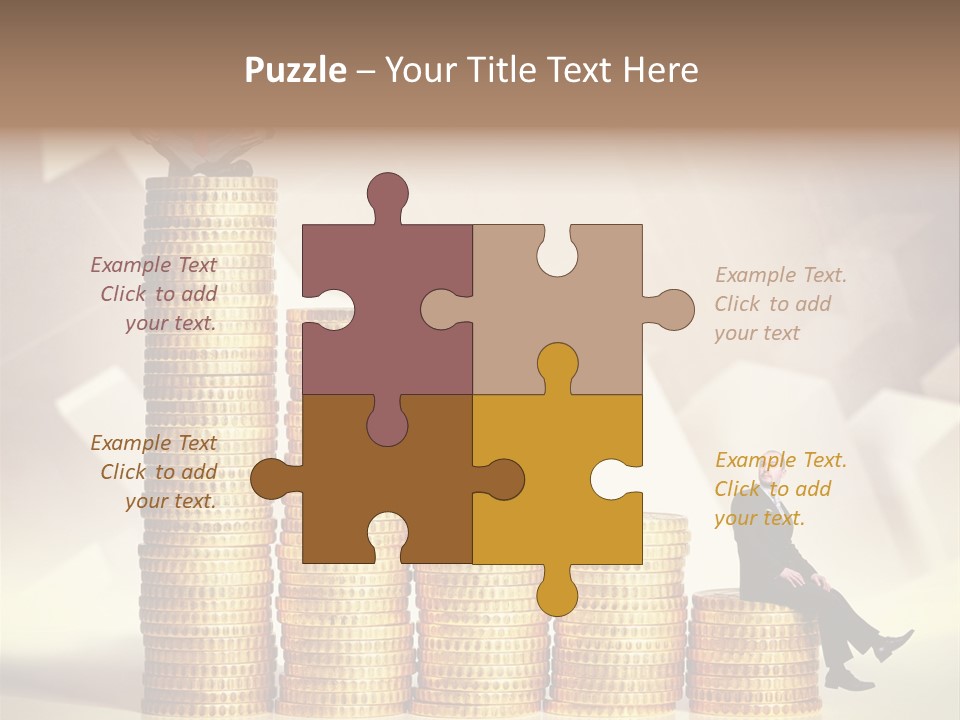 Finance Golden Young PowerPoint Template