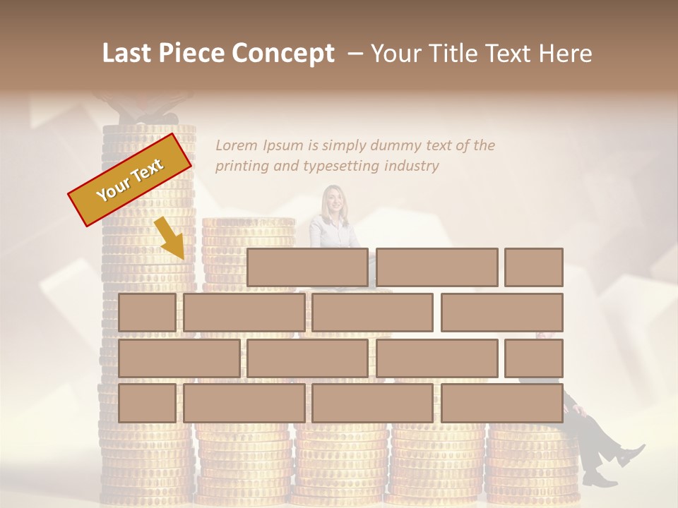 Finance Golden Young PowerPoint Template