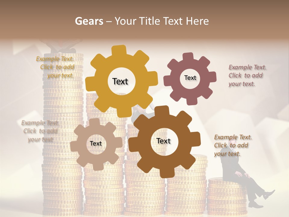 Finance Golden Young PowerPoint Template