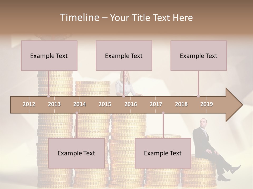 Finance Golden Young PowerPoint Template