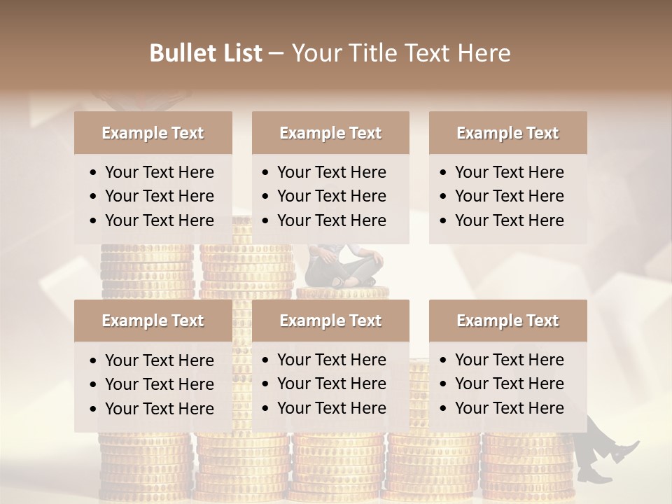 Finance Golden Young PowerPoint Template