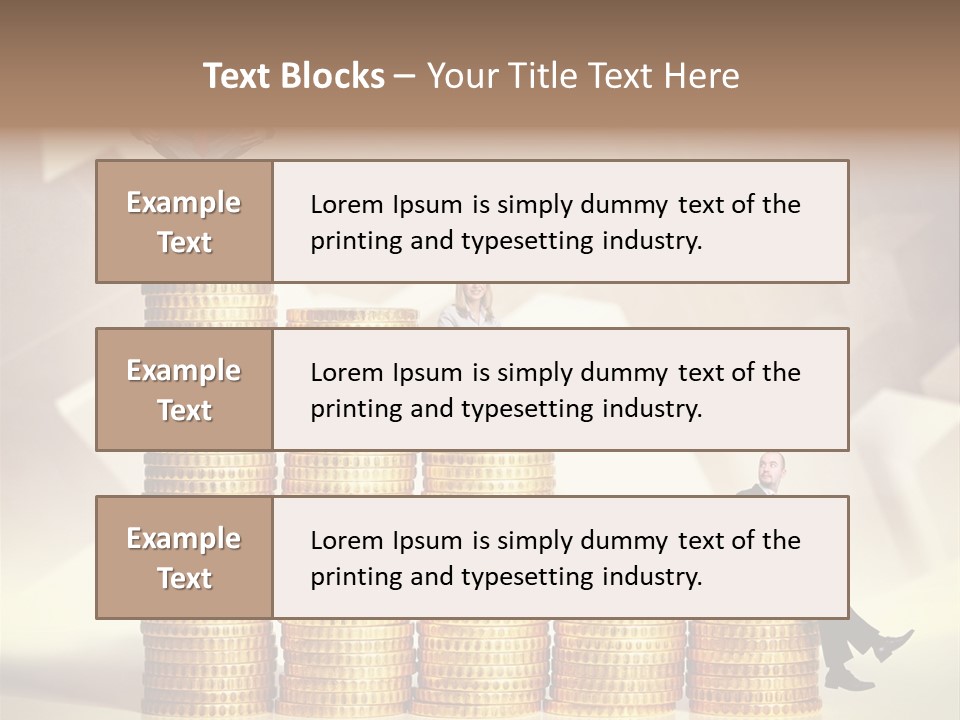 Finance Golden Young PowerPoint Template