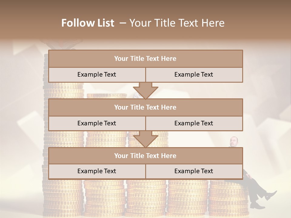 Finance Golden Young PowerPoint Template
