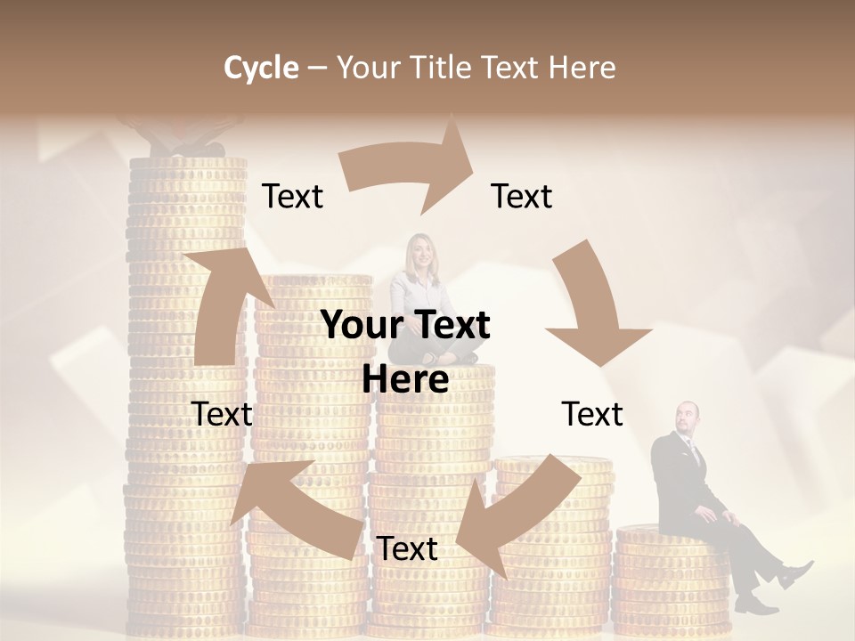 Finance Golden Young PowerPoint Template
