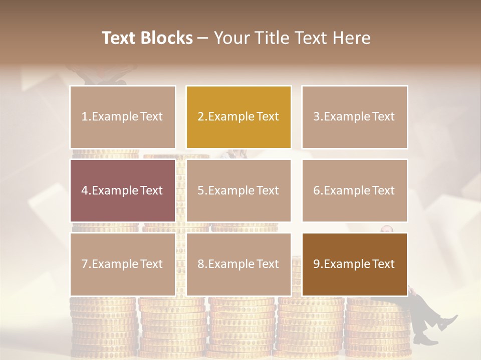 Finance Golden Young PowerPoint Template