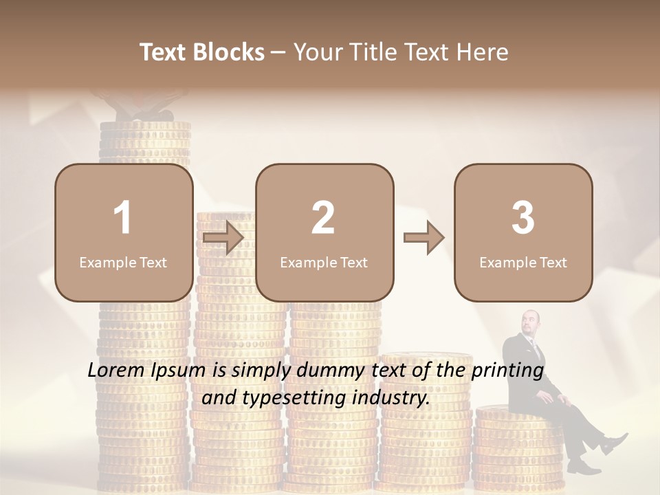 Finance Golden Young PowerPoint Template