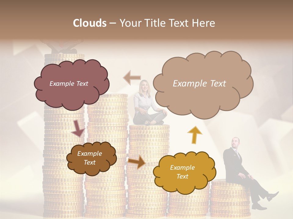 Finance Golden Young PowerPoint Template