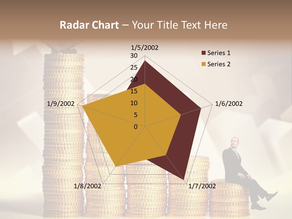Finance Golden Young PowerPoint Template