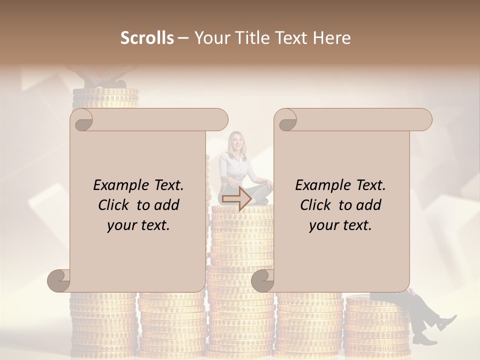 Finance Golden Young PowerPoint Template