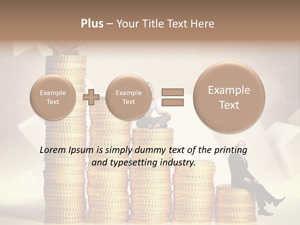 Finance Golden Young PowerPoint Template