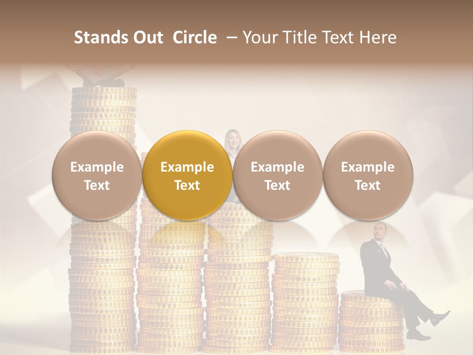 Finance Golden Young PowerPoint Template