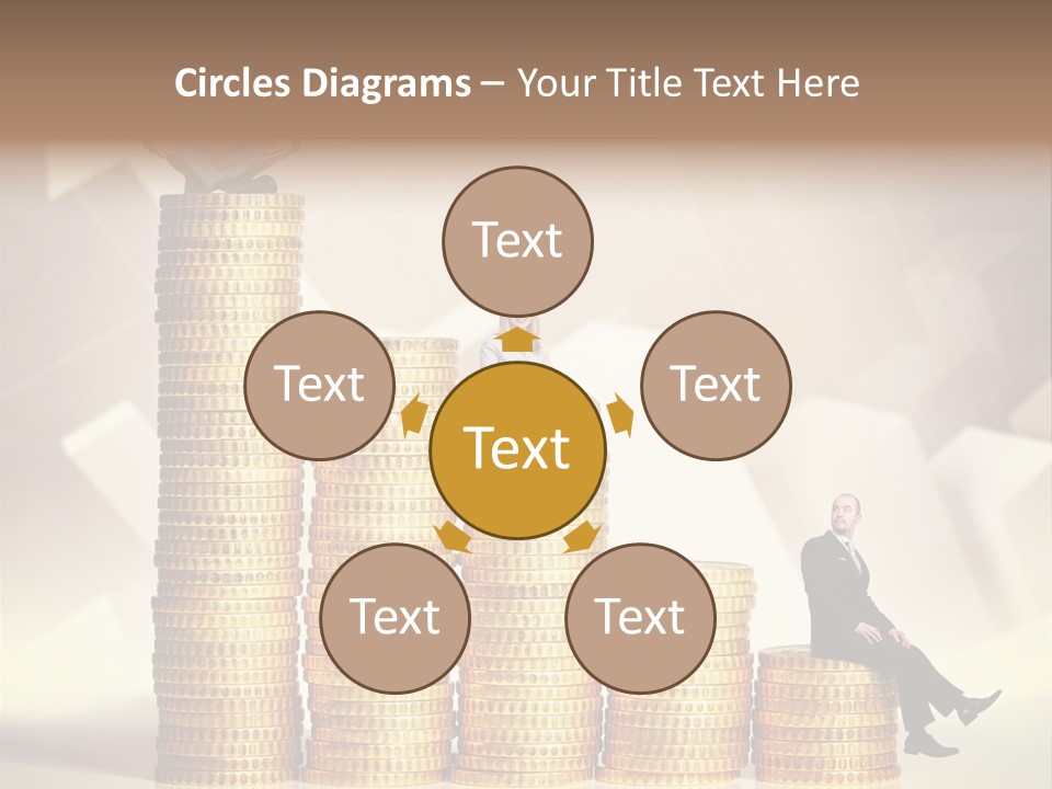 Finance Golden Young PowerPoint Template