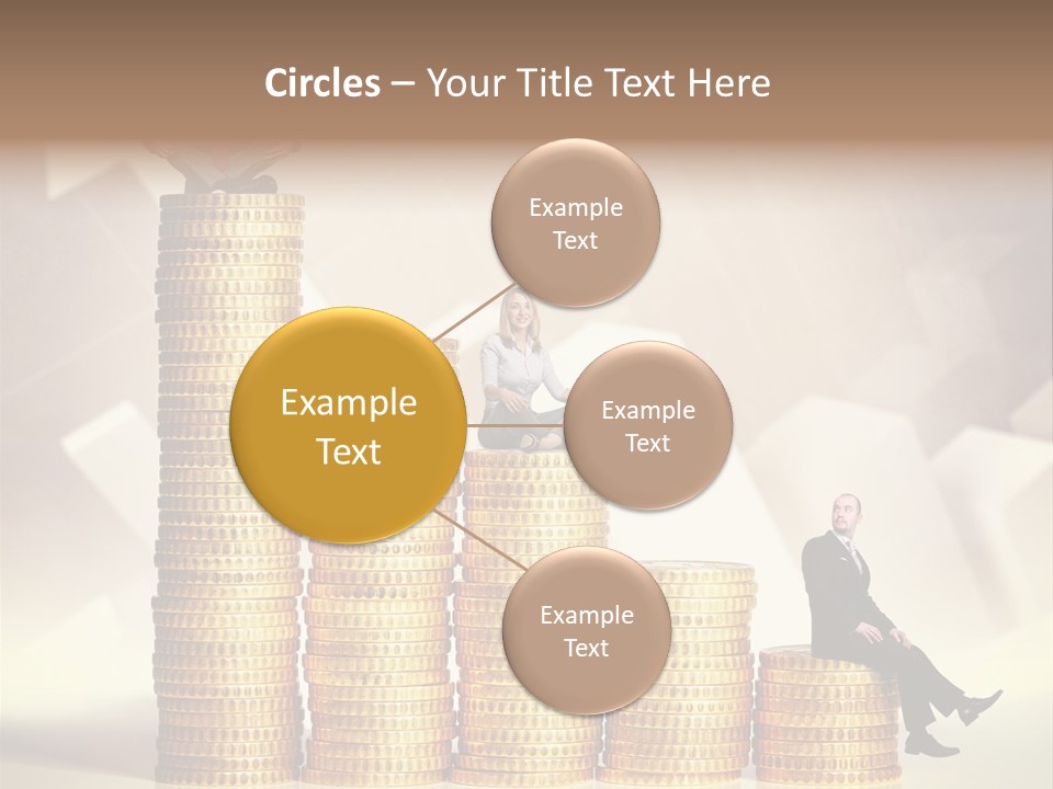 Finance Golden Young PowerPoint Template
